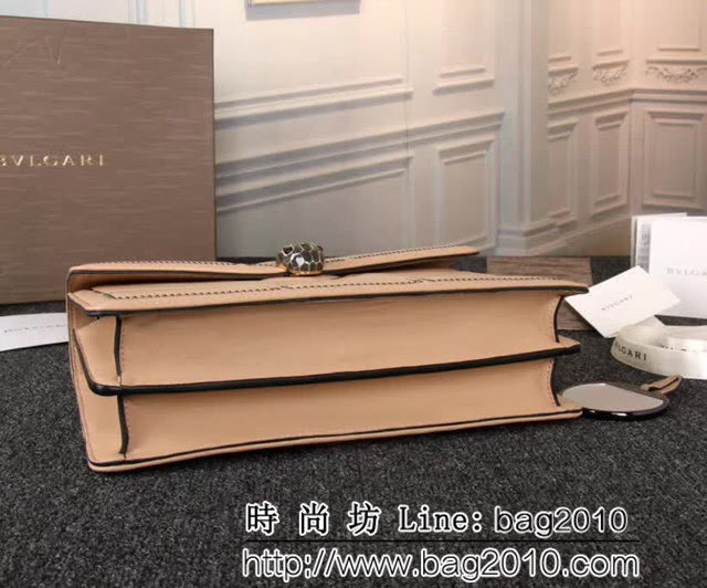 BVLGARI寶格麗 專櫃新品 Serpenti Forever 手腕款 雙層風琴包 789789 FYD1117